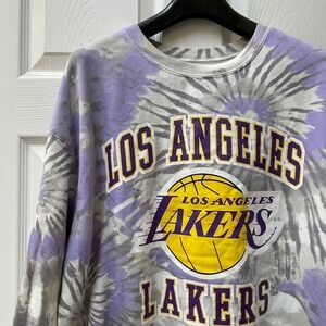 NBA Los Angeles Lakers Women's Size XL Tie Dye Graphic Sweatshirt